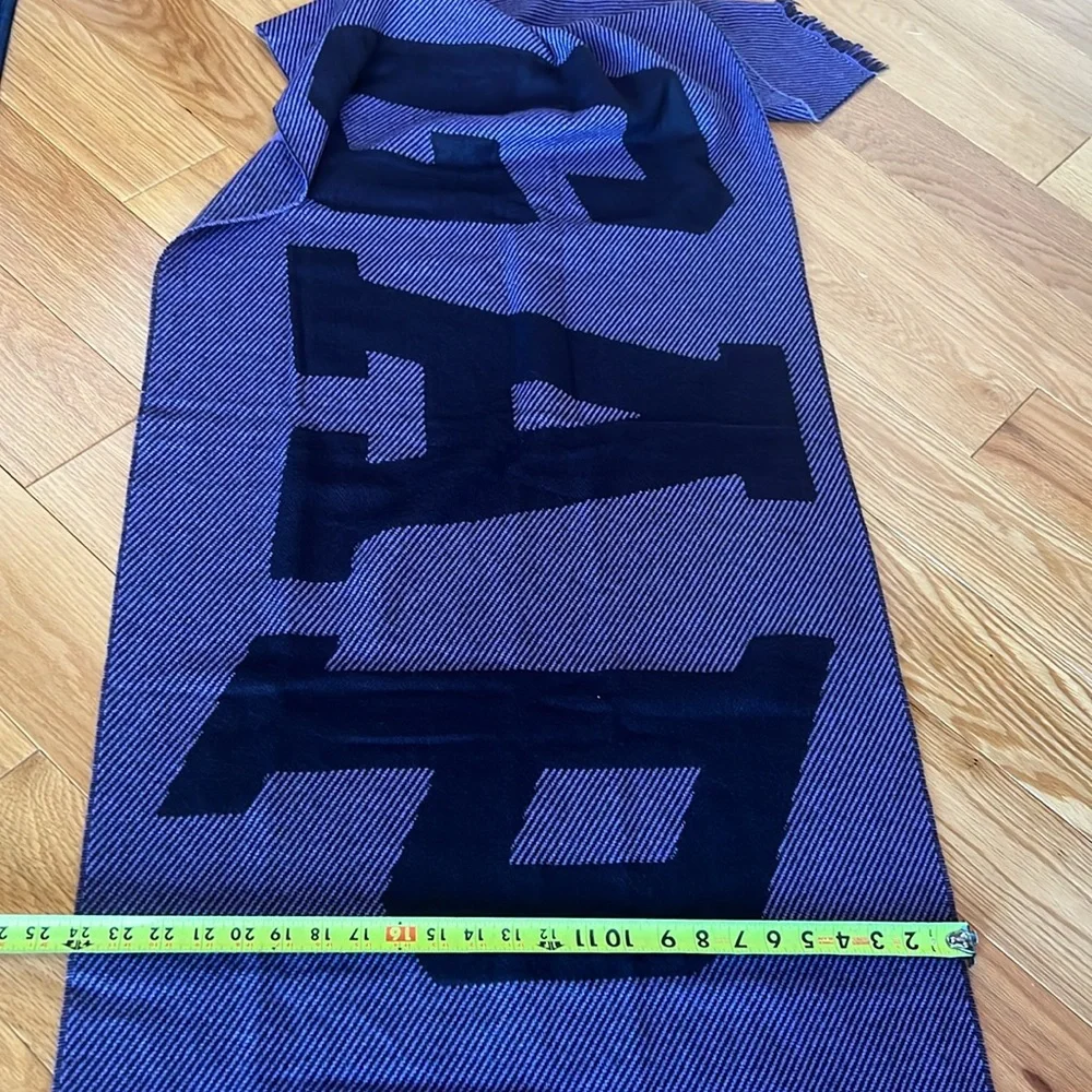 Gap scarf purple and black soft versatile NWT Viking colors!